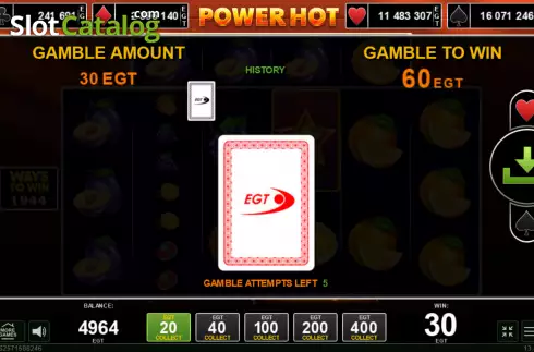 Скрин5. Power Hot Megawins слот
