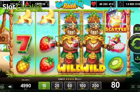 Скрин3. Cocktail Rush слот