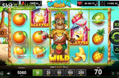 Скрин4. Cocktail Rush слот