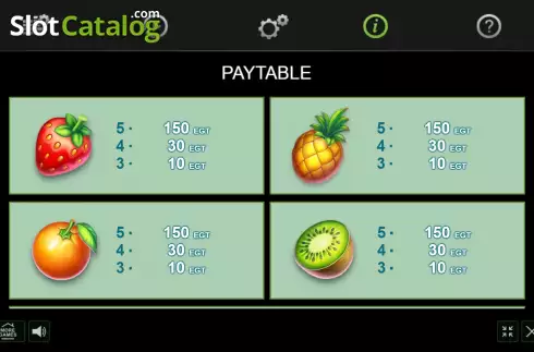 Скрин7. Cocktail Rush слот