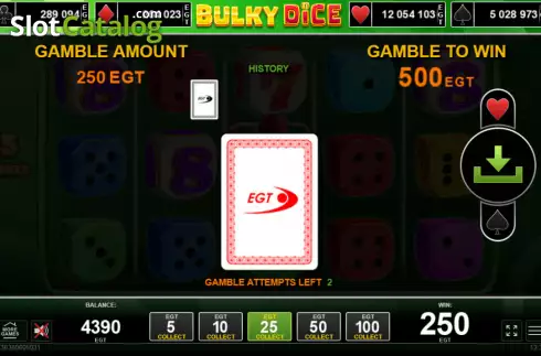 Скрин5. Bulky Dice слот