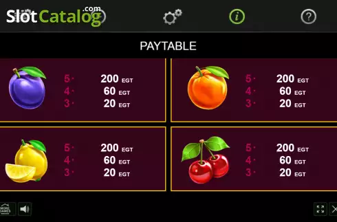 Скрин8. Fruits & Gold слот