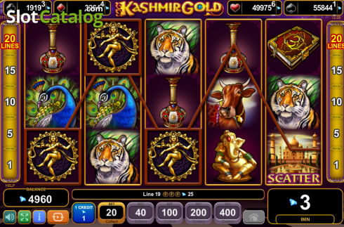 Скрин8. Kashmir Gold слот