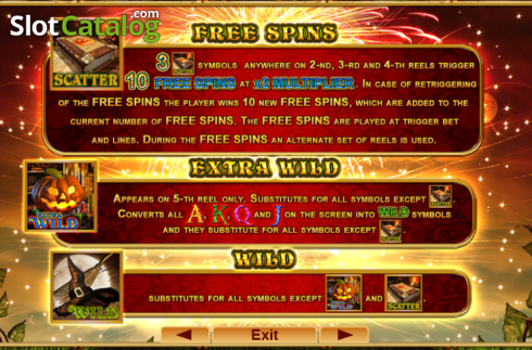 Скрин3. Halloween (Amusnet Interactive) слот