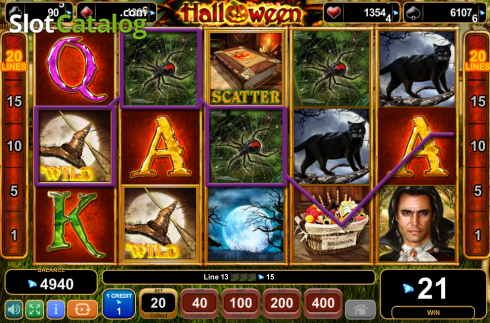 Скрин8. Halloween (Amusnet Interactive) слот