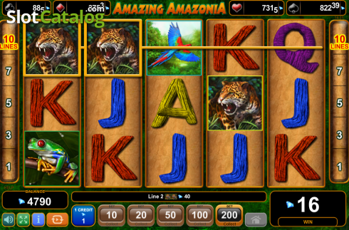 Скрин7. Amazing Amazonia слот
