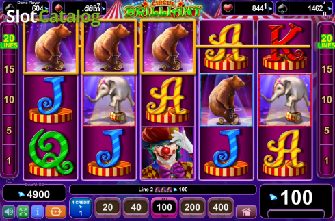Скрин7. Circus Brilliant слот