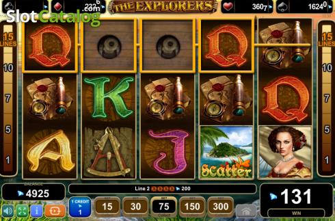 Скрин8. The Explorers слот