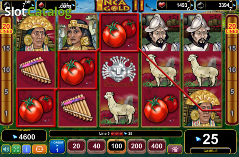 Скрин9. Inca Gold II слот