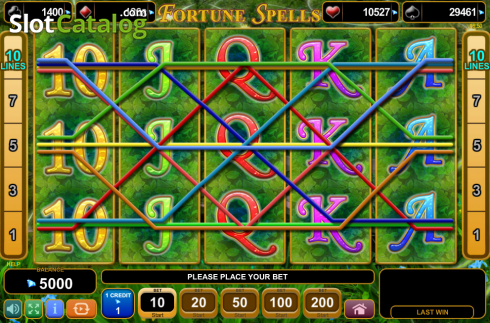 Скрин6. Fortune Spells слот
