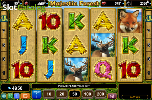 Скрин7. Majestic Forest слот