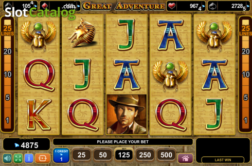 Скрин8. Great Adventure слот