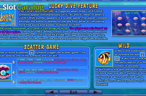 Скрин3. Ocean Rush слот