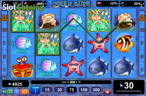 Скрин8. Ocean Rush слот