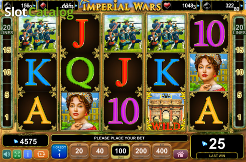 Скрин9. Imperial Wars слот