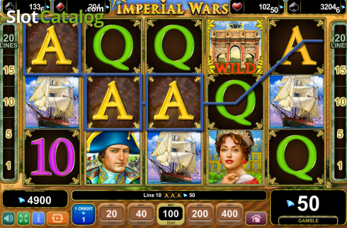 Скрин8. Imperial Wars слот