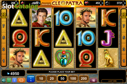 Скрин7. Grace of Cleopatra слот