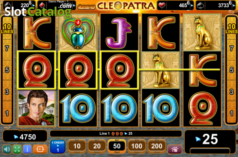 Скрин8. Grace of Cleopatra слот