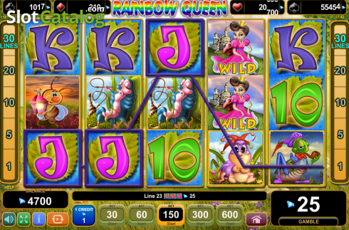 Скрин8. Rainbow Queen слот