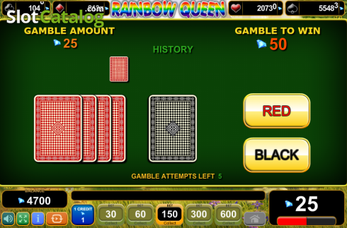 Скрин9. Rainbow Queen слот