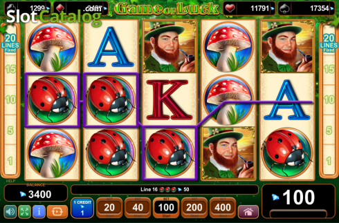 Скрин8. Game of Luck слот