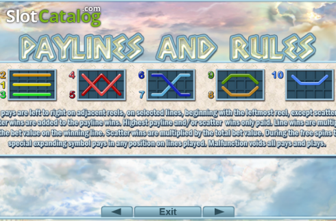 Скрин6. Olympus Glory (Amusnet) слот