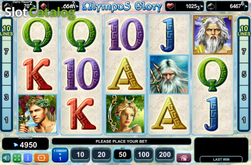 Скрин7. Olympus Glory (Amusnet) слот