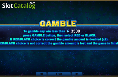 Скрин3. Zodiac Wheel (Amusnet) слот