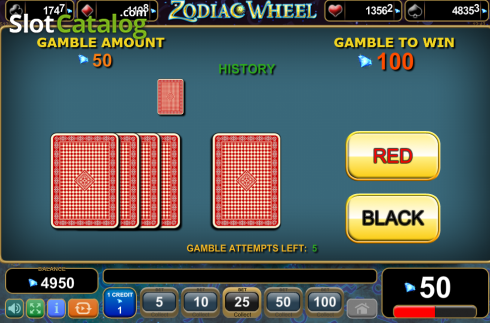 Скрин8. Zodiac Wheel (Amusnet) слот