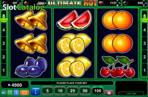 Скрин6. Ultimate Hot (Amusnet) слот