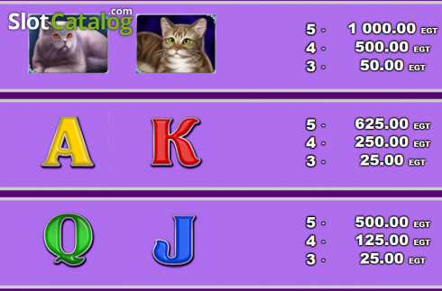 Скрин4. 100 Cats слот