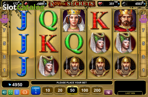 Скрин6. Royal Secrets (Amusnet) слот