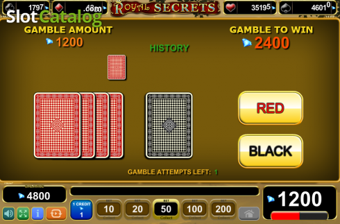 Скрин8. Royal Secrets (Amusnet) слот