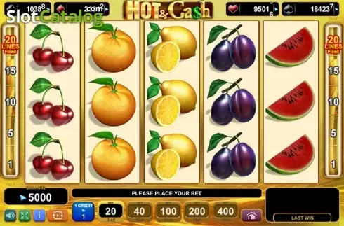 Скрин3. Hot & Cash слот