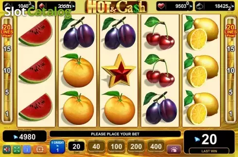 Скрин4. Hot & Cash слот