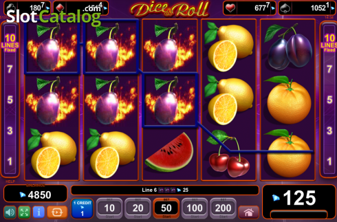 Скрин7. Dice & Roll слот