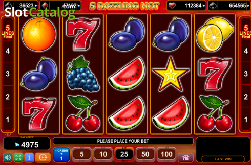 Скрин6. 5 Dazzling Hot (Amusnet) слот