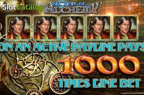 Скрин2. Secrets of Alchemy слот