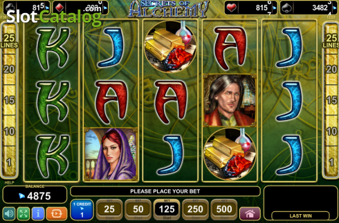 Скрин8. Secrets of Alchemy слот