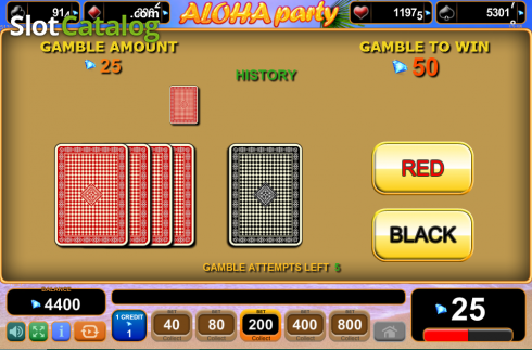 Скрин9. Aloha Party слот