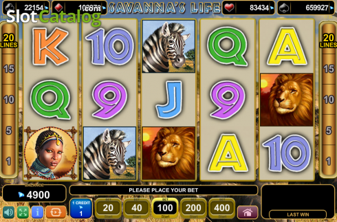 Скрин7. Savanna's Life слот