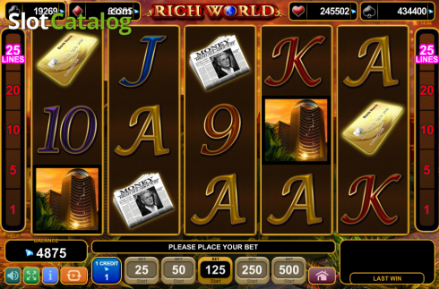Скрин8. Rich World слот