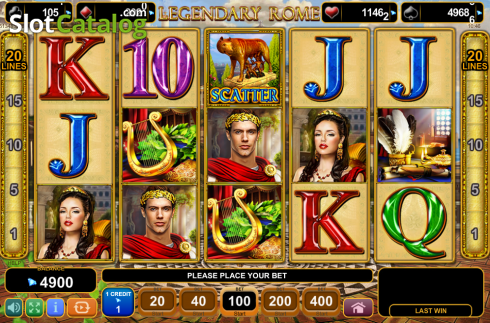 Скрин7. Legendary Rome слот