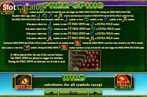 Скрин3. Dragon Reborn (Amusnet) слот