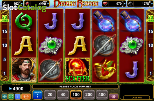 Скрин7. Dragon Reborn (Amusnet) слот