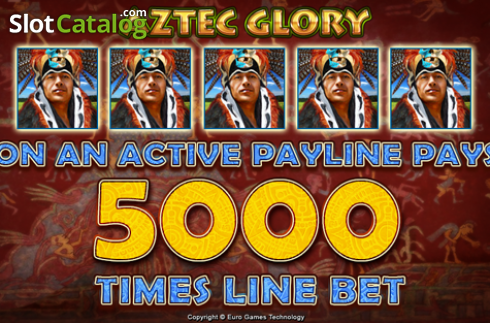 Скрин2. Aztec Glory слот