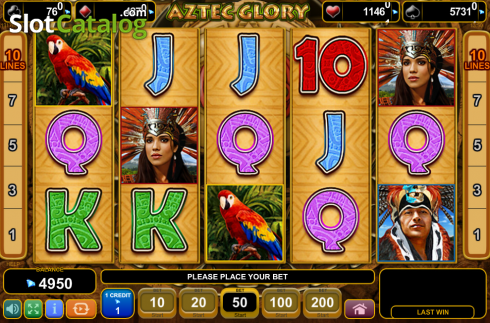 Скрин8. Aztec Glory слот
