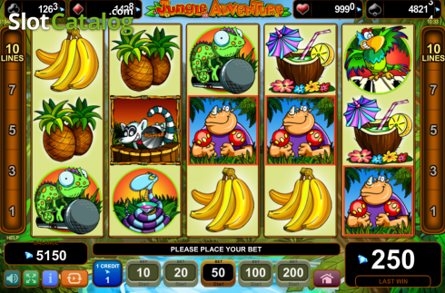 Скрин7. Jungle Adventure (Amusnet Interactive) слот