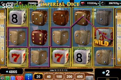 Скрин3. Imperial Dice слот