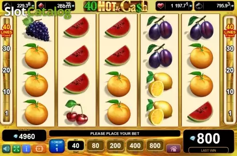 Скрин2. 40 Hot and Cash слот